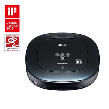 Ny robot støvsuger i Ocean Black farge med Smart Inverter Motor ™, og bedre rengjøring i hjørner1